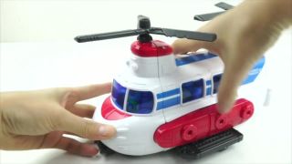 아이누크 헬로카봇 911 POLICE CAR ROBOT !